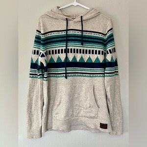 Y2K Vintage Hollister Abercrombie Sweater Hoodie- Men's Size Large